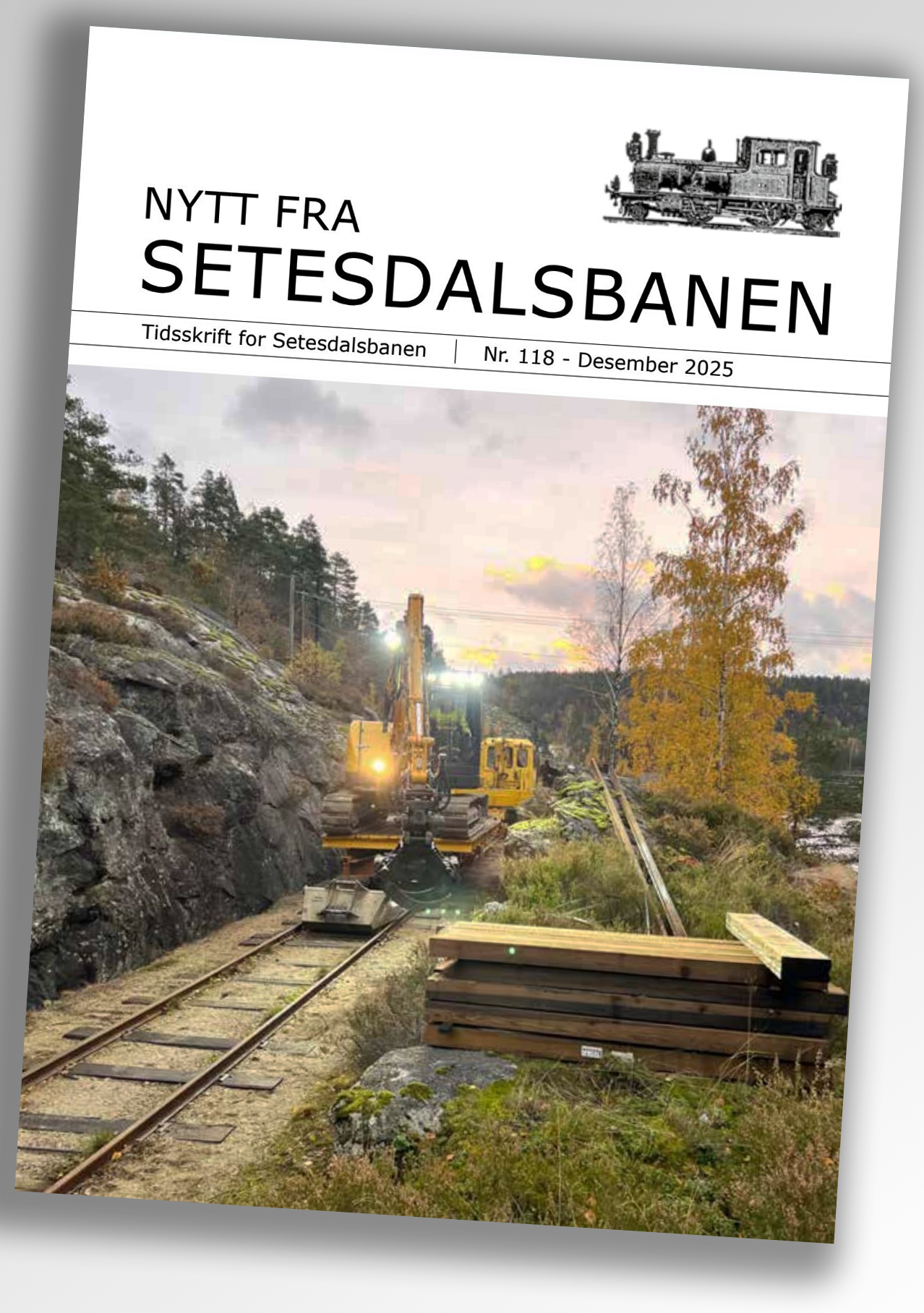 Artikkelbilde til artikkelen Nytt fra Setesdalsbanen nr 118